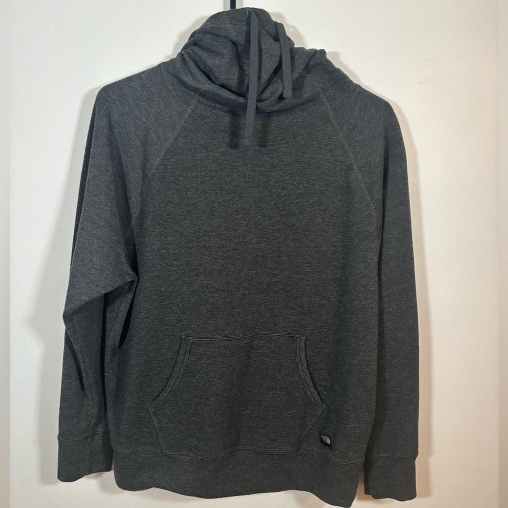 The North Face Women’s Funnel Neck Hoodie Dark Gray M